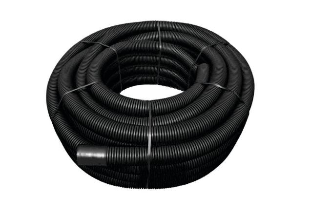 TUBO CORRUGATO PASSACAVO 50ML POLIROLL (NERO ROTOLO DA 75 DIAM.)