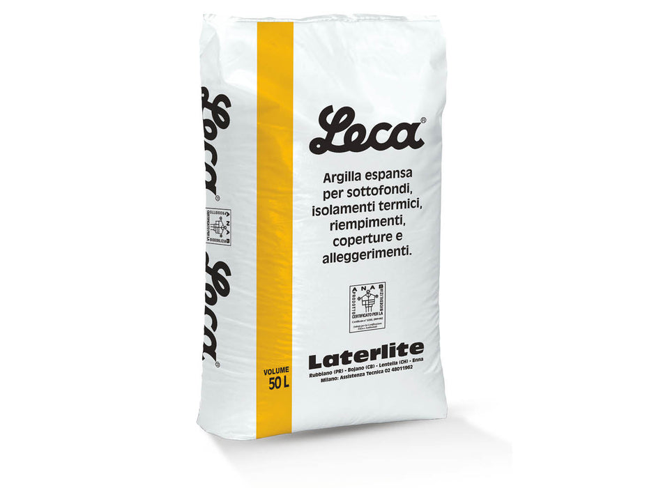 LATERLITE LECA - ARGILLA ESPANSA 8-20 50 LT
