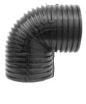 CURVA A 90° DIAM.200 X TUBO CORRUGATO FOGNATURA PEAD POLICOR
