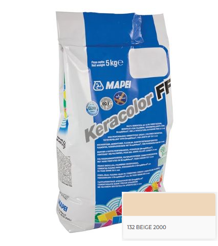FUGANTE KERACOLOR FF 132 BEIGE STUCCA FUGHE FINE - CONF. 5 KG.