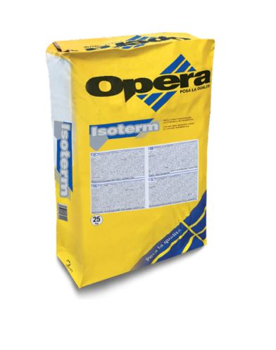 ISOTERM BIANCA - COLLA DA CAPPOTTO (conf. 25 Kg.)
