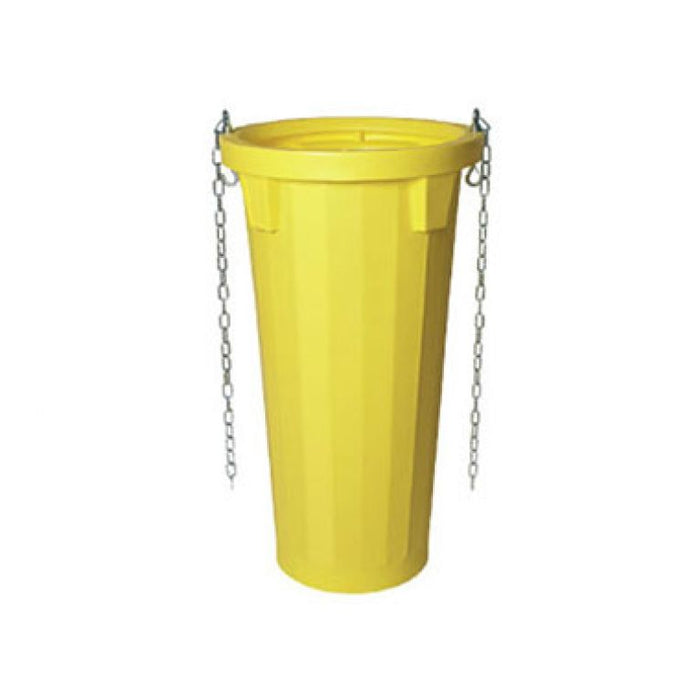 SCARICA DETRITI GIALLO COMPLETO DI CATENE