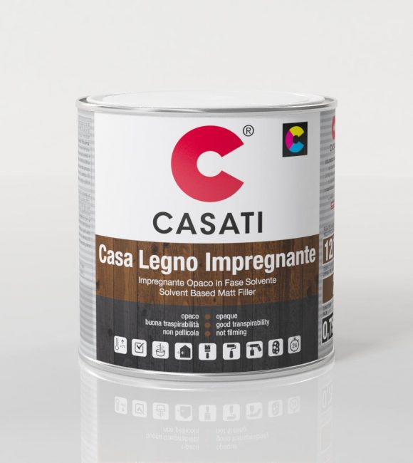 CAS CASA LEGNO IMPREGNANTE - NOCE CHIARO 0,75 L