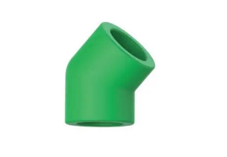 GOMITO 45° A SALDARE VERDE DIAM.20
