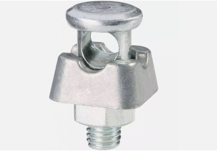 MORSETTO SINGOLO PER DISPERSORE TERRA ACC.ZINC.