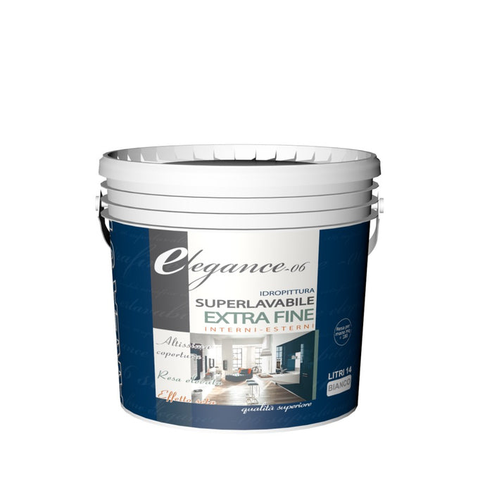 ELEGANCE - 06 TB Idropittura superlavabile bianco - 14 lt - AREA 51