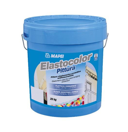 Elastocolor Pittura - fascia cromatica da A a C - FUSTINO DA 20 KG