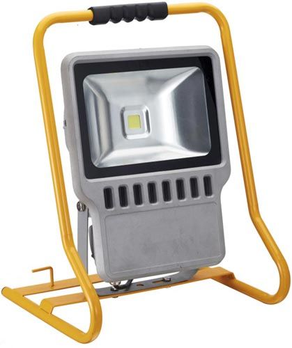 FARETTO - PROIETTORE PORTATILE A LED IP65 70W SPINA SCHUKO