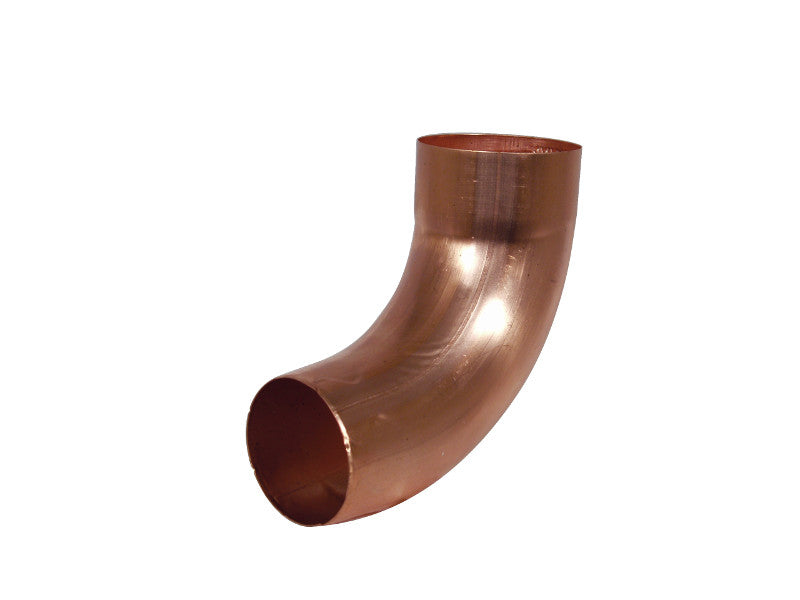 GOMITO PLUVIALE IN ALLUMINIO RAME PR DIAM. 100