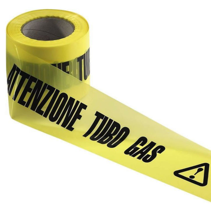 NASTRO"ATTEN.TUBO GAS" 200MT
