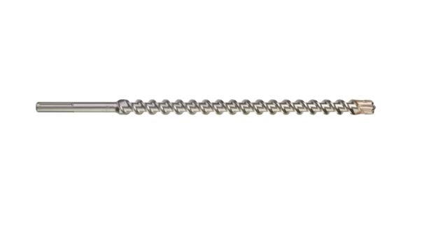 PUNTA SDS-MAX 4 TAGLIENTI 28x450 (570mm) - 1 PZ - MILWAUKEE