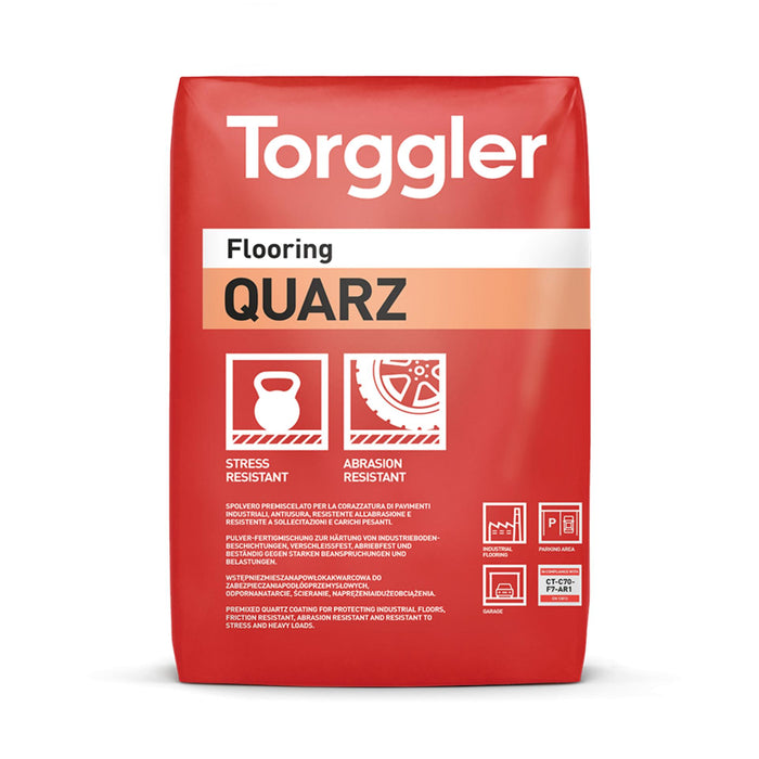 QUARZ GRIGIO - 25 KG (miscela di cemento, aggregati di quarzo puro ad elevato grado di durezza ed additivi speciali a base di polimeri)