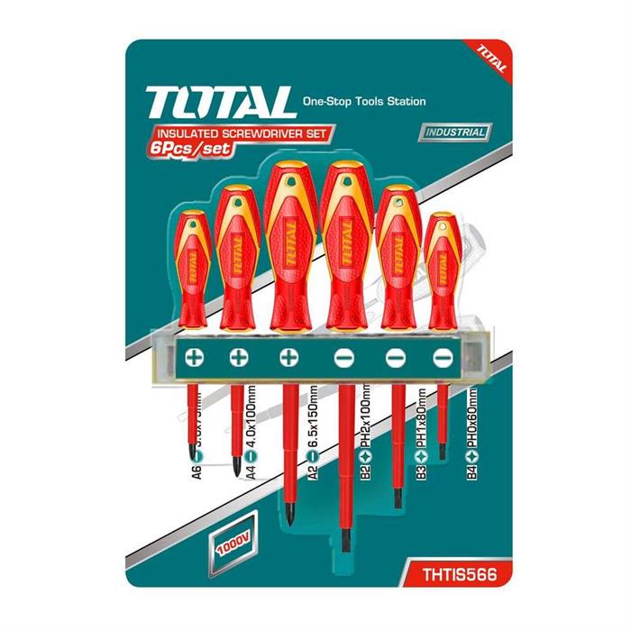 SET CACCIAVITI ISOLATI DA 6 PZ