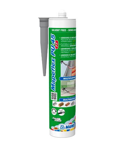 SILICONE MAPEFLEX PU 45 FT GRIGIO 113 300 ML - ADESIVO E SIGILLANTE