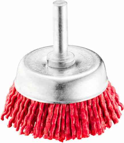 SPAZZOLA A TAZZA IN NYLON ABRASIVO BT50 A