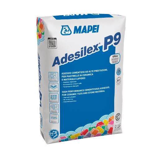 ADESILEX P9 BIANCO  ADESIVO / COLLA -  CONF. 25 KG.