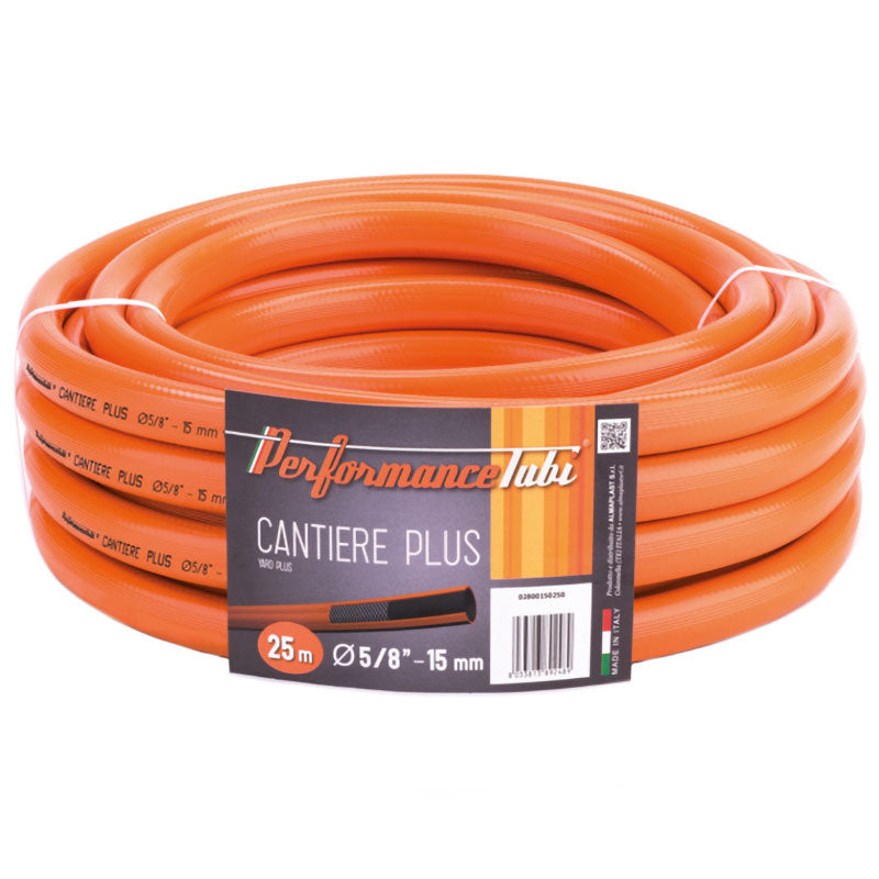 TUBO DA GIARDINO/CANTIERE DA 25 MT 5/8”• 15mm
