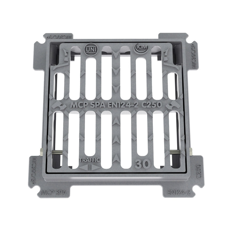 CADITOIE GHISA 30X30 C250 PIANA