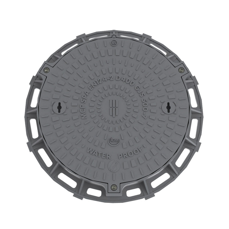 CHIUSINO GHISA SFER DIAM EST. 85, LUCE NETTA 60-CLASSE D400 HIDRO CIRCOL