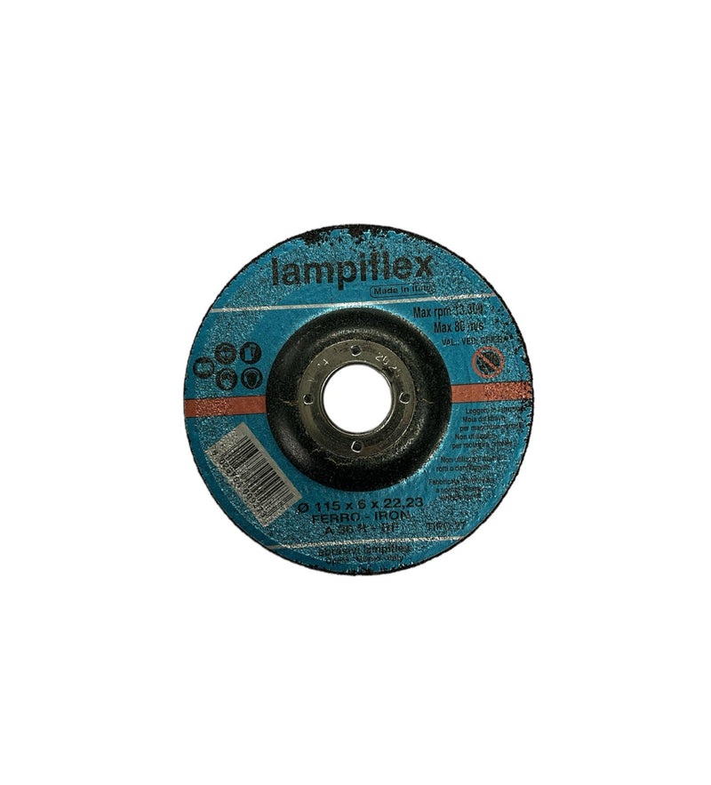 DISCO DA MOLA 115X6X22mm - FERRO