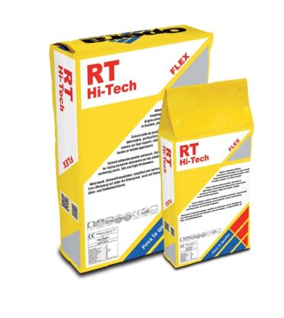 OPERA RT HI-TECH Adesivo cementizio in polvere per spessori fino a 15 mm - BIANCA 25 KG