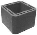 ELEMENTO PER CANNA FUMARIA 25X25X25
