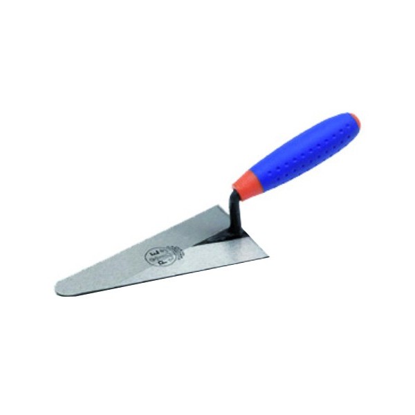 CAZZUOLA SINTESI PUNTA TONDA 120 MM - manico gomma - 2901203