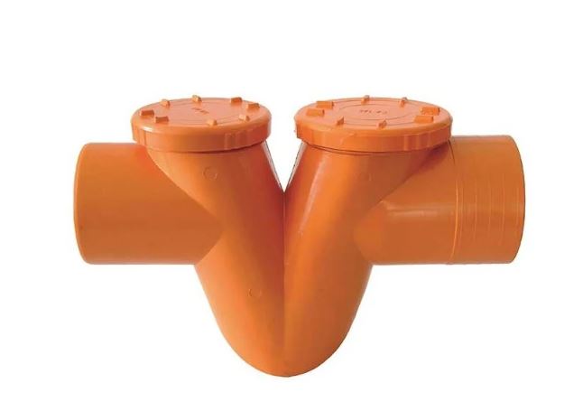 SIFONE PVC ARANCIO D125mm
