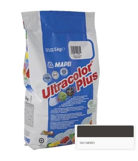 FUGANTE ULTRACOLOR PLUS 120 CONF. 5 KG  NERO