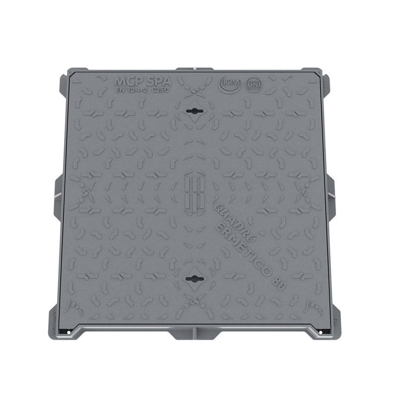 CHIUSINO GHISA SFEROIDALE 80X80 C250  LEO