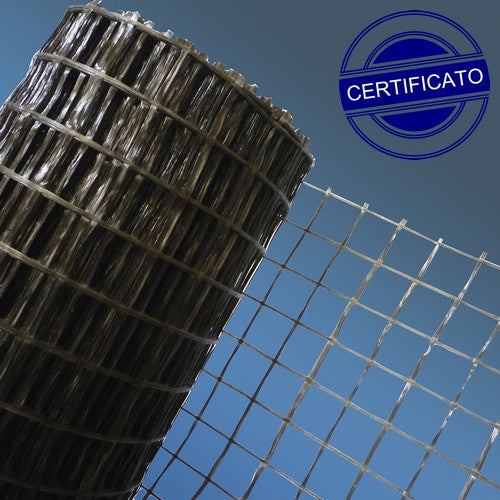 RETE 40X40 PER INTONACO E MASSETTI IN FIBRA DI VETRO - rete a mq