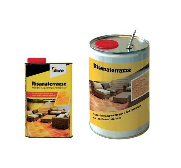 RISANATERRAZZE DA 5 LT - PROTETTIVO TRASPARENTE PRONTO ALL'USO