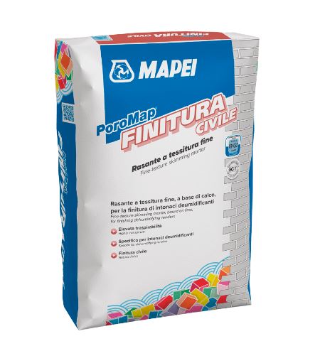 POROMAP - FINITURA CIVILE DEUMIDIFICANTE - 25KG