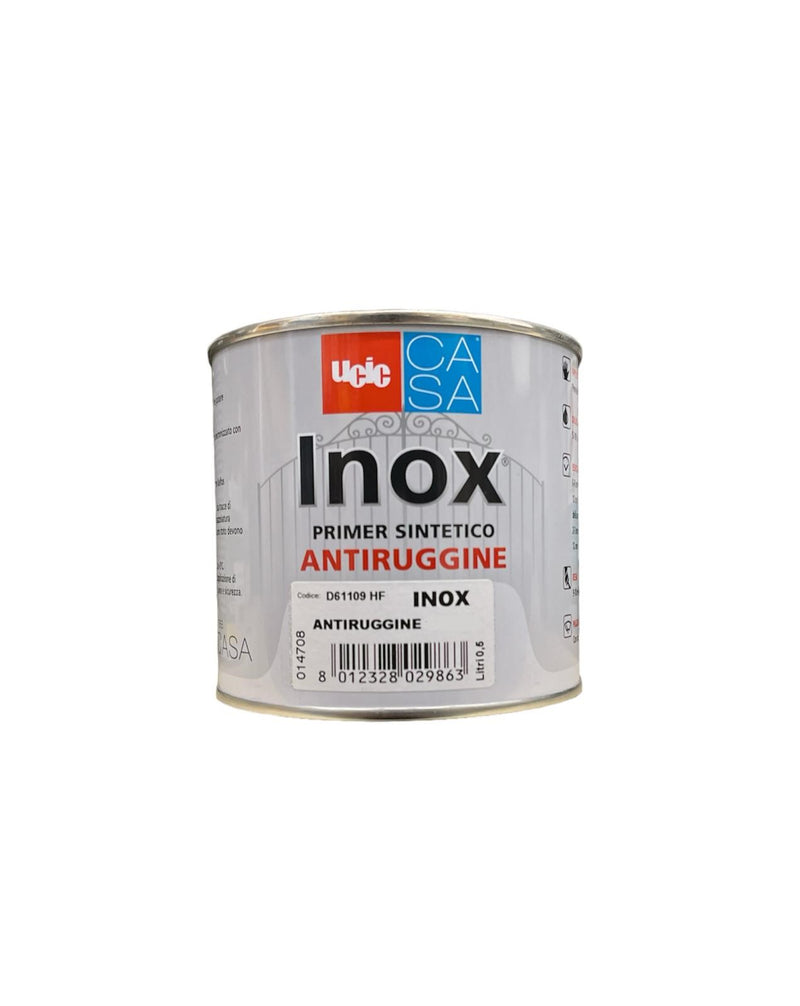 UCIC INOX ANTIRUGGINE A SOLVENTE 0,5 L - GRIGIO
