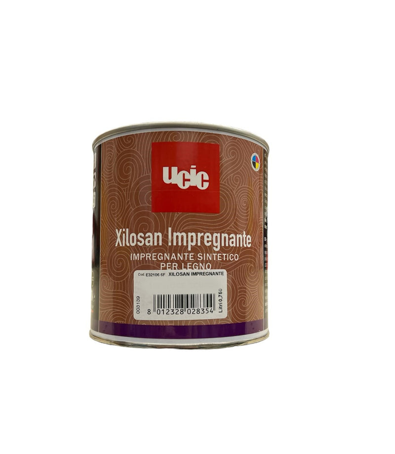 UCIC XILOSAN IMPREGNANTE PER LEGNO A SOLVENTE 0,75 L - 110 CASTAGNO