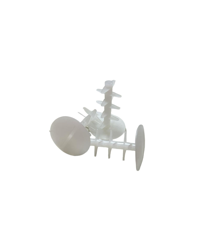 CALOTTA BIANCA Ø18X40 TAPPO PER OCCHIOLI - SFUSO