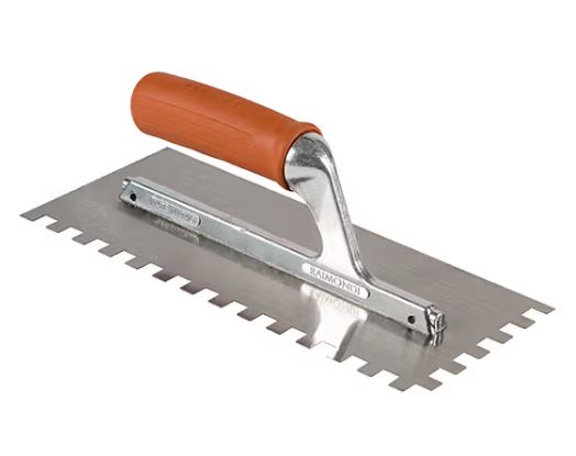 SPATOLA 28X12 DENTE 10X10 IMP. GOMMA