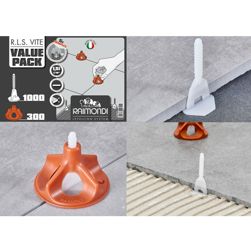 RLS VITE VALUEPACK 300 GHIERE + 1000 BASI 1,5 MM