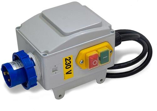 Salvamotori con condensatori x betoniere Per betoniere 180/250Lt