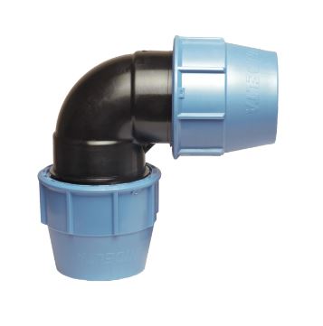 GIUNTO (GOMITO) 513 50 BLU - POLIETILENE
