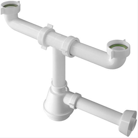 SIFONE LAVELLO 2 VIE 1"1/4x32 20cm S/PIL