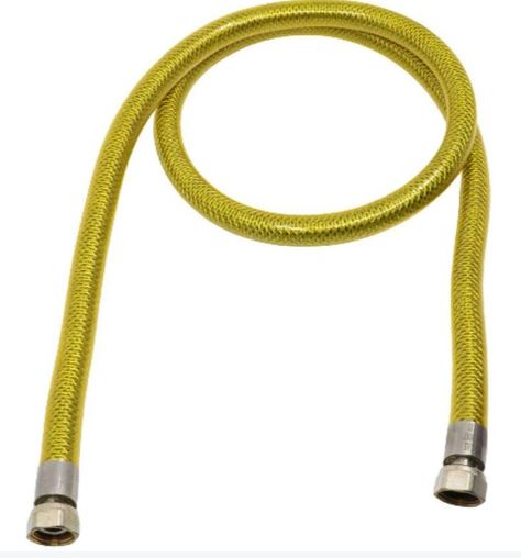 FLESSIBILE INOX GAS FF 1/2 1, 5 mt EN14800
