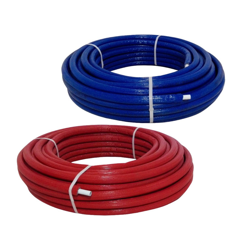 TUBO MULTISTRATO 16X2 RIVESTITO BLU L / ROSSO - PREZZO A ML