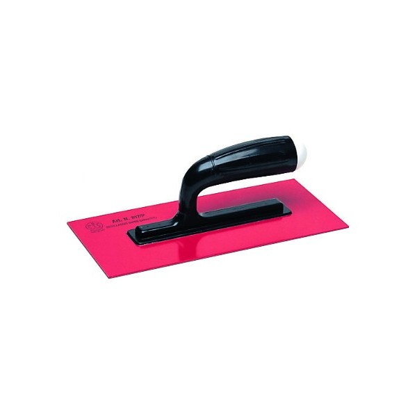 Frattone lama Sicodur - manico e supporto in PVC ROSSO - sp. 2.5mm - 280x130 - 1807503