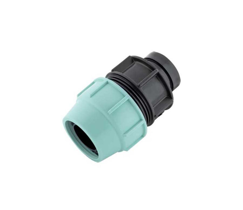 GIUNTO (RACCORDO FEMMINA) 601 50X1'' 1/4 BLU - POLIETILENE