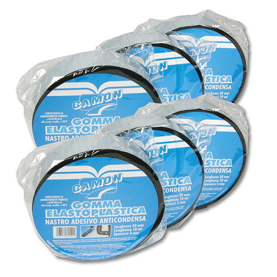 GOMMA ELASTOPLASTICA ANTICONDENSA ROT. MT 10 H.5 SP. 3 MM