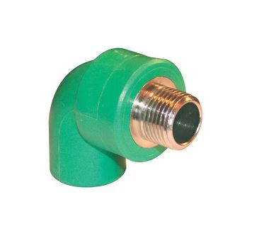 GOMITO 90° A SALDARE VERDE DIAM.20*1/2 FILETT MASCHIO