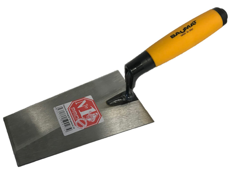 CAZZUOLA SINTERGRIP PUNTA QUADRA 180 MM - manico gomma