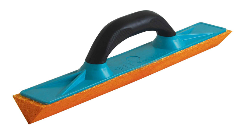 FRATTAZZO GOMMA ARANCIO TRIANGOLARE SUPP. PVC 350*70MM - 11740