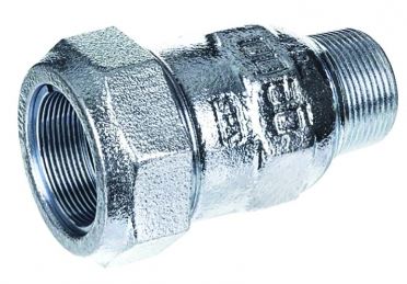 RACCORDO MASCHIO COMPR GHISA 3/4 X GIUNZIONE ZINCATO A MLTS